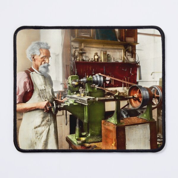 Item preview, Machinist - A true craftsman 1926 designed and sold by Mike Savad Photography.