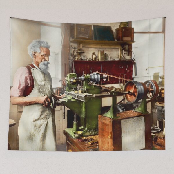 Item preview, Machinist - A true craftsman 1926 designed and sold by Mike Savad Photography.