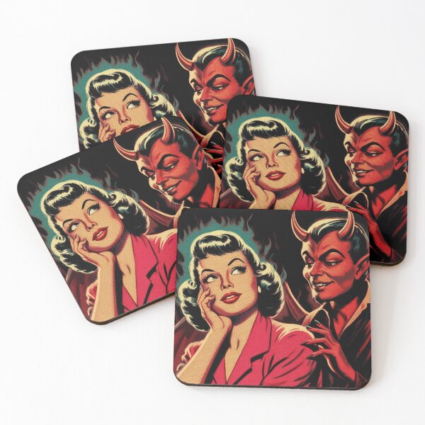 Item preview, Hot Evil Woman designed and sold by PulpVintage.