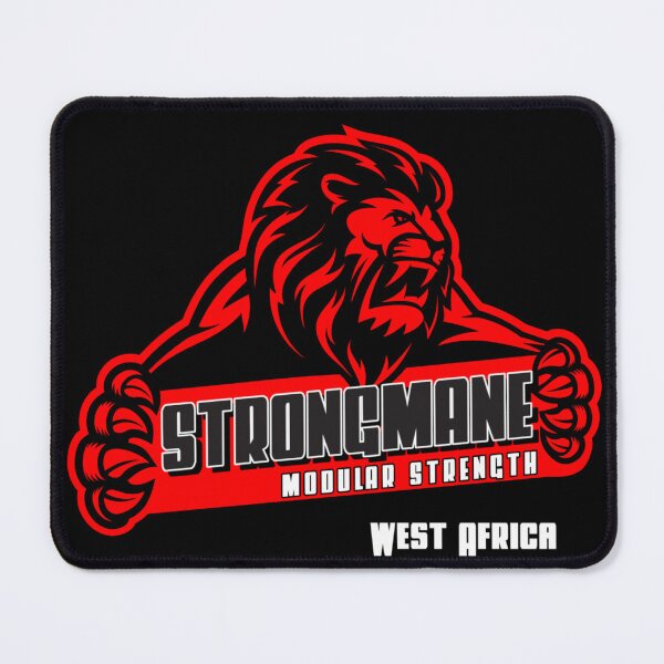Item preview, STRONGMANE Modular Strength - West Africa designed and sold by 1001Tees.net.