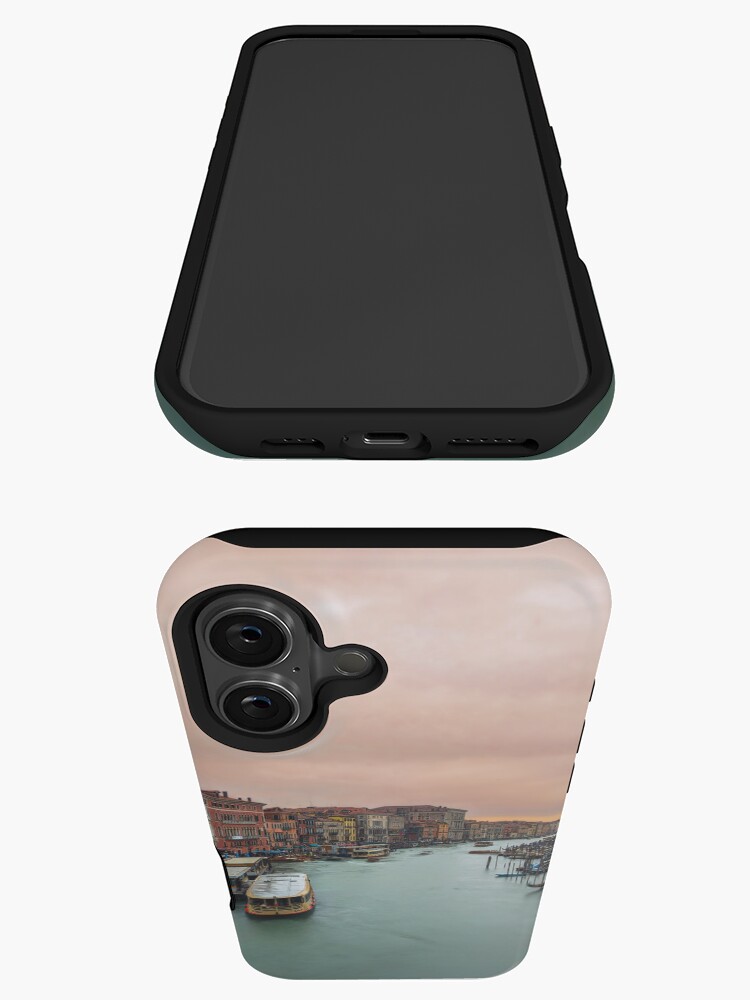 Thumbnail 3 of 4, iPhone Case, Venice Grand Canal at Sunset - Tranquil Waterscape designed and sold by picdab-com.