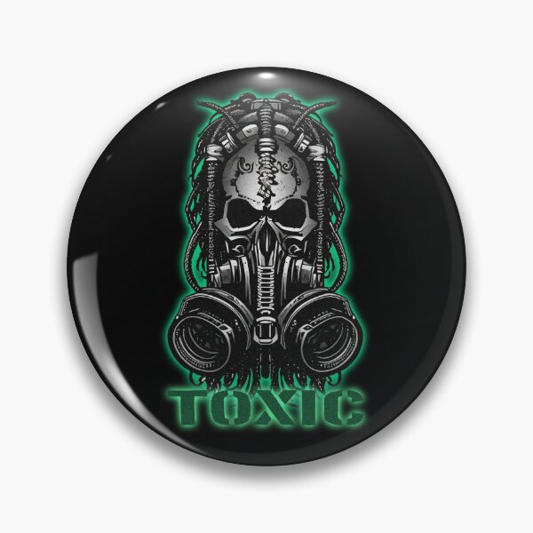 Item preview, Toxic skull  designed and sold by Tomaz75.