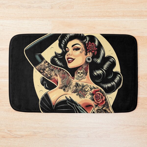 Item preview, Hot Inked Pin-up designed and sold by PulpVintage.
