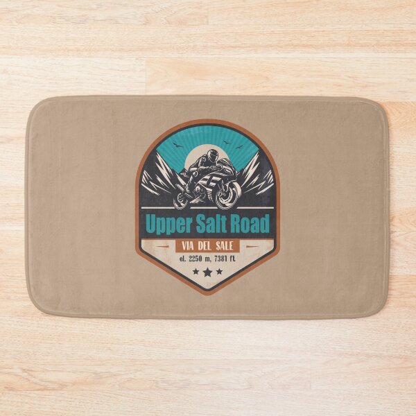 Item preview, Upper Salt Road (Via del Sale) Motorcycling Design designed and sold by CynthiaGraphics.