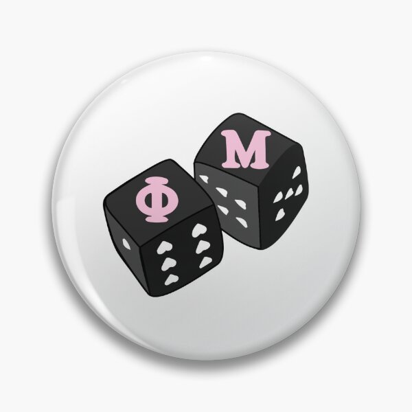 Item preview, Phi Mu Dice designed and sold by JuliannaBrooks.
