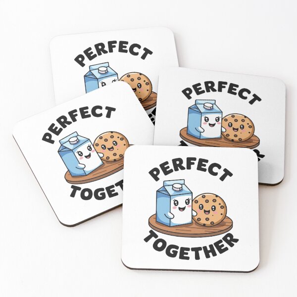 Item preview, Perfect Together: Milk and Cookies Illustration designed and sold by tutoo clothes.