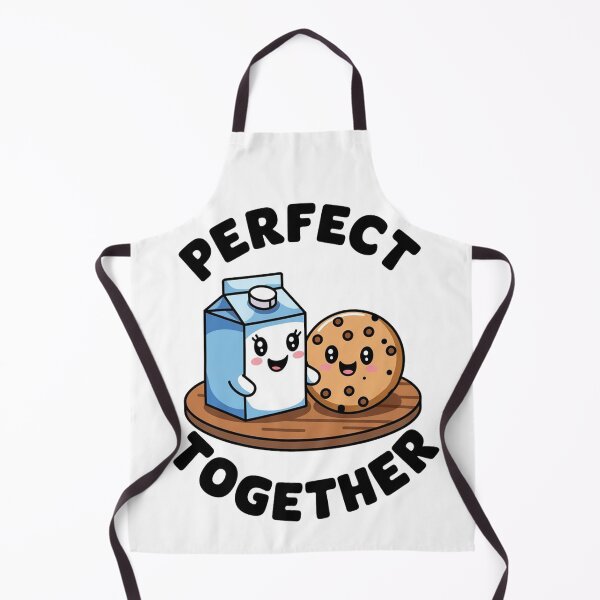 Item preview, Perfect Together: Milk and Cookies Illustration designed and sold by tutoo clothes.