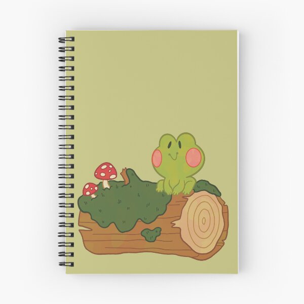 Item preview, Frog on a mossy log designed and sold by Bronwyn Coleman.