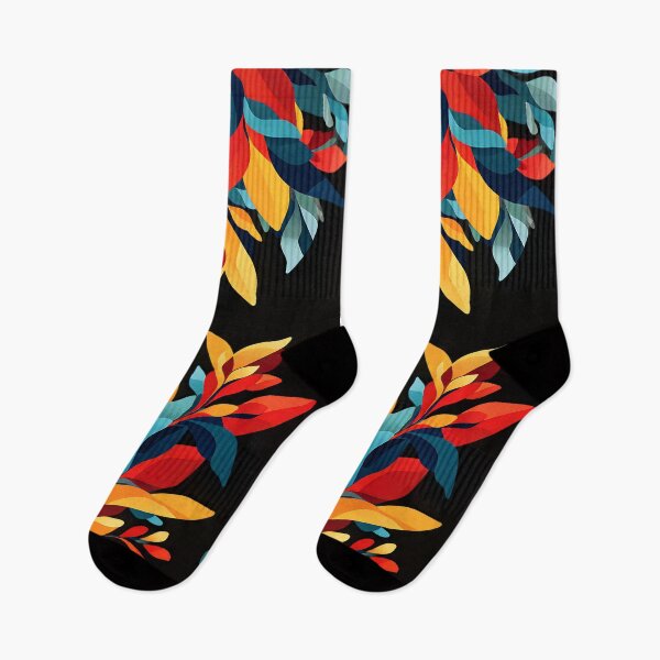 Item preview, An abstract snapdragon design using bold geometric shapes designed and sold by Tchoice.