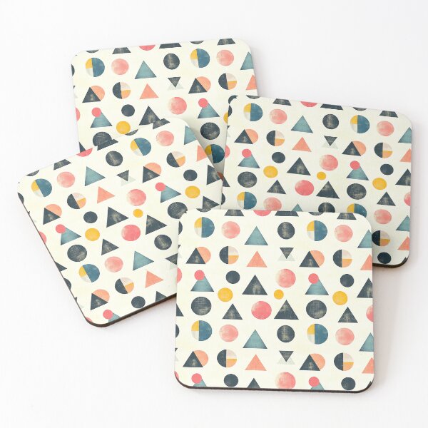 Item preview, minimal geometric pattern designed and sold by nattoodesigns.