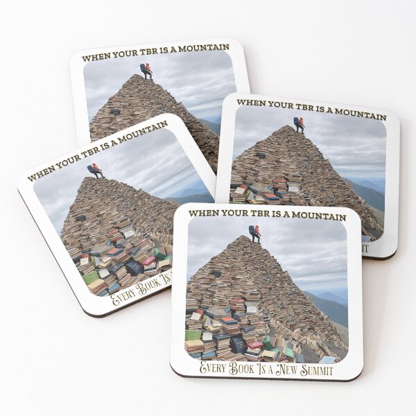 Item preview, Mount TBR Book Mountain designed and sold by GeeksLoveDogs.
