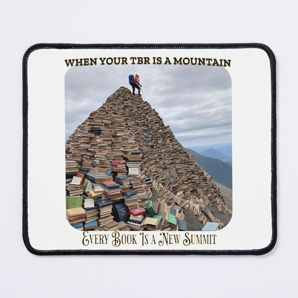 Item preview, Mount TBR Book Mountain designed and sold by GeeksLoveDogs.