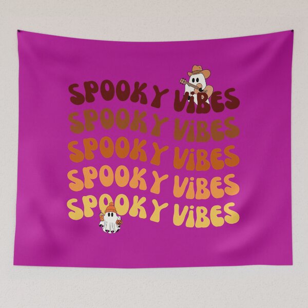 Item preview, Spooky Vibes Halloween Graphic Tee designed and sold by TrebdoraCrafts.