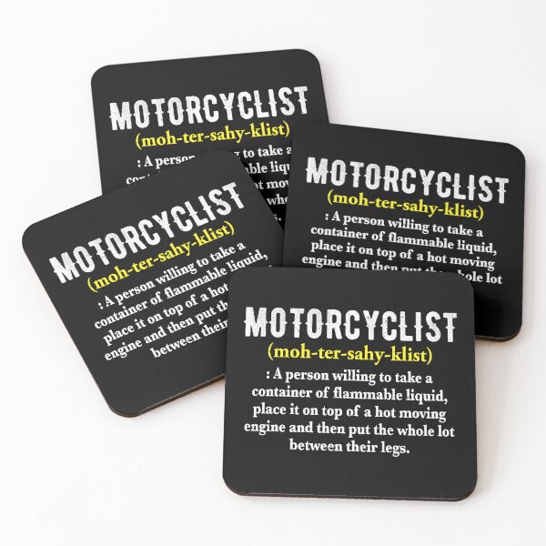 Item preview, Motorcyclist Noun Definition Motorcycle Biker Motorbike designed and sold by GrahamEllis.