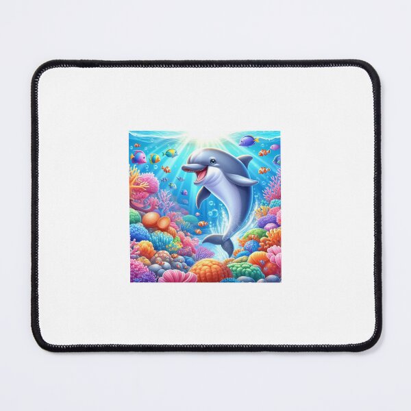 Item preview, Smiling Dolphin designed and sold by Bokorz.