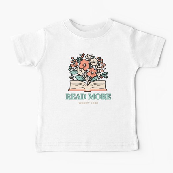 Item preview, Read More Worry Less designed and sold by FitEnvy.