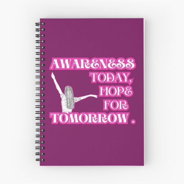 Item preview, Awareness today, hope for tomorrow quote for Breast Cancer Awareness designed and sold by 5Petals.