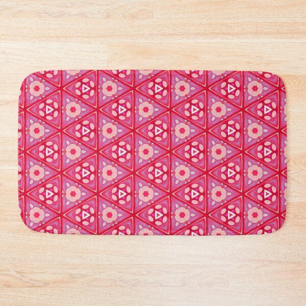 Item preview, Hot Pink Triangular Patterns designed and sold by violet-hope.