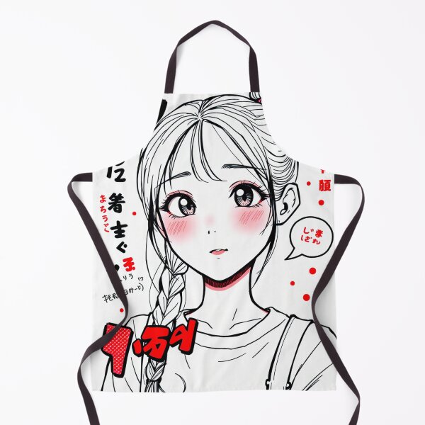 Item preview, Trendy Manga Girl Sketch designed and sold by AnimeMangaGirls.
