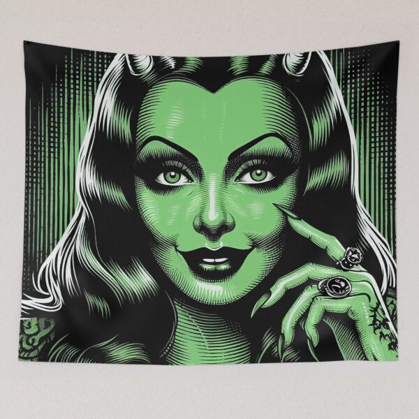 Item preview, Hot Evil Woman designed and sold by PulpVintage.