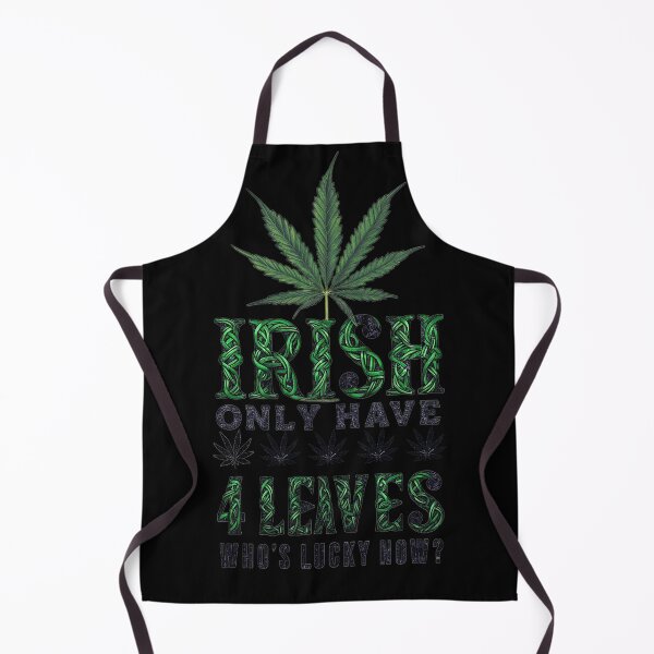 Item preview, Irish Only Have 4 Leaves - Who's Lucky? - Black designed and sold by JLEmporium.