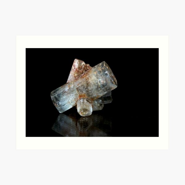 Beryl Crystals Art Print