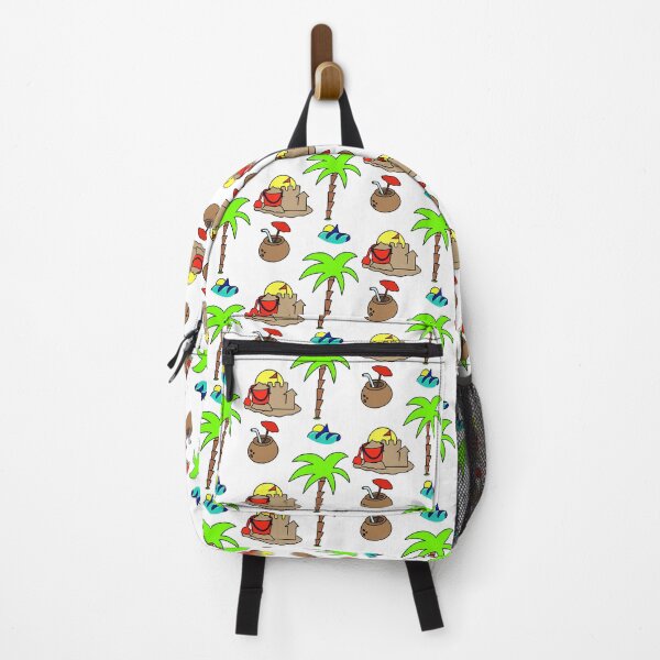 Item preview, I remember a vacation on the beach, a sunny summer day on the ocean, like children in the sea. designed and sold by douce-stickers.