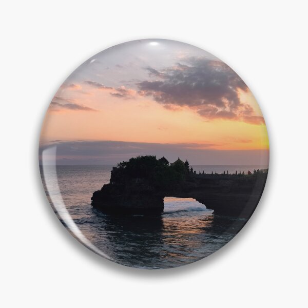 Item preview, Sunset over a Balinese Temple designed and sold by AurielLothrian.
