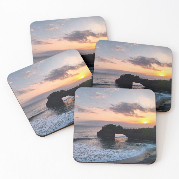 Item preview, Sunset over a Balinese Temple designed and sold by AurielLothrian.
