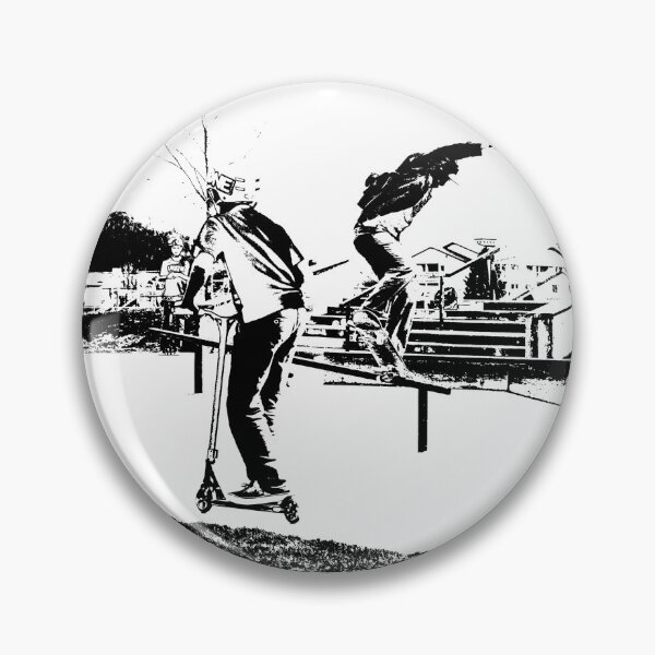 Item preview, Scooter and Skateboarding Tricks  designed and sold by NaturePrints.