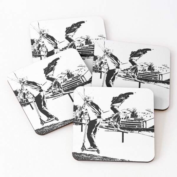 Item preview, Scooter and Skateboarding Tricks  designed and sold by NaturePrints.