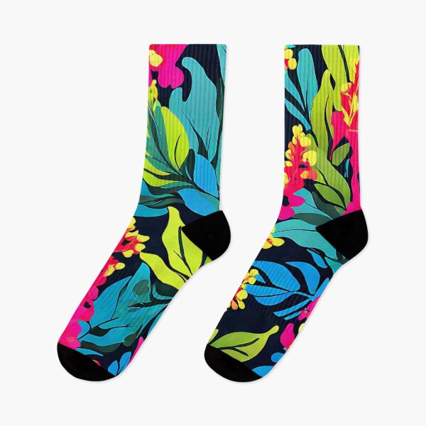 Item preview, A tropical-inspired snapdragon pattern designed and sold by Tchoice.