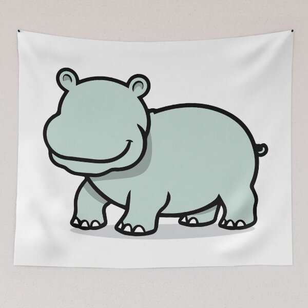 Item preview, faceless Moo Deng baby hippo designed and sold by AtonuHaque.