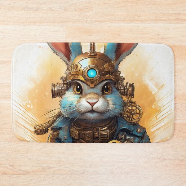 Artikelvorschau, Steampunk-Hase entworfen und verkauft von Boxing Kangaroo Retail Company.