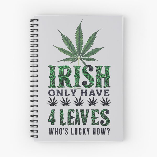 Item preview, Irish Only Have 4 Leaves - Who's Lucky? - Silver designed and sold by JLEmporium.