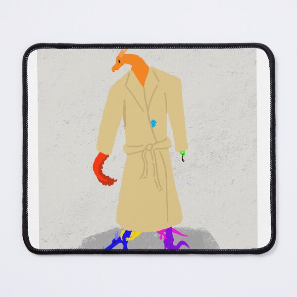 Item preview, Trench Coat Dragon designed and sold by Daily-Dragon.