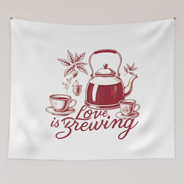 Item preview, Love is brewing designed and sold by FitEnvy.