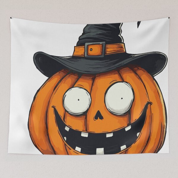 Item preview, Scary Pumpkin Persona - Funny Halloween Spooky Design designed and sold by UnoDealFit.