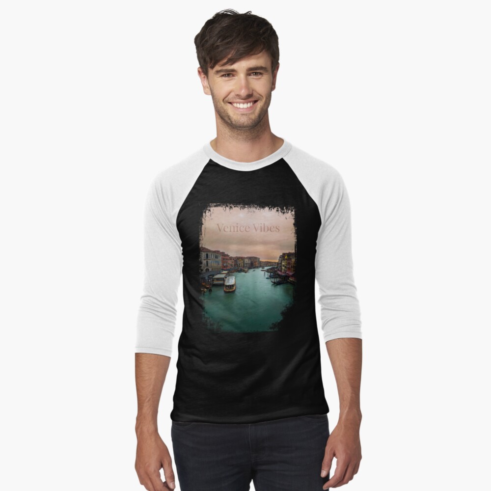 Item preview, Baseball ¾ Sleeve T-Shirt designed and sold by picdab-com.