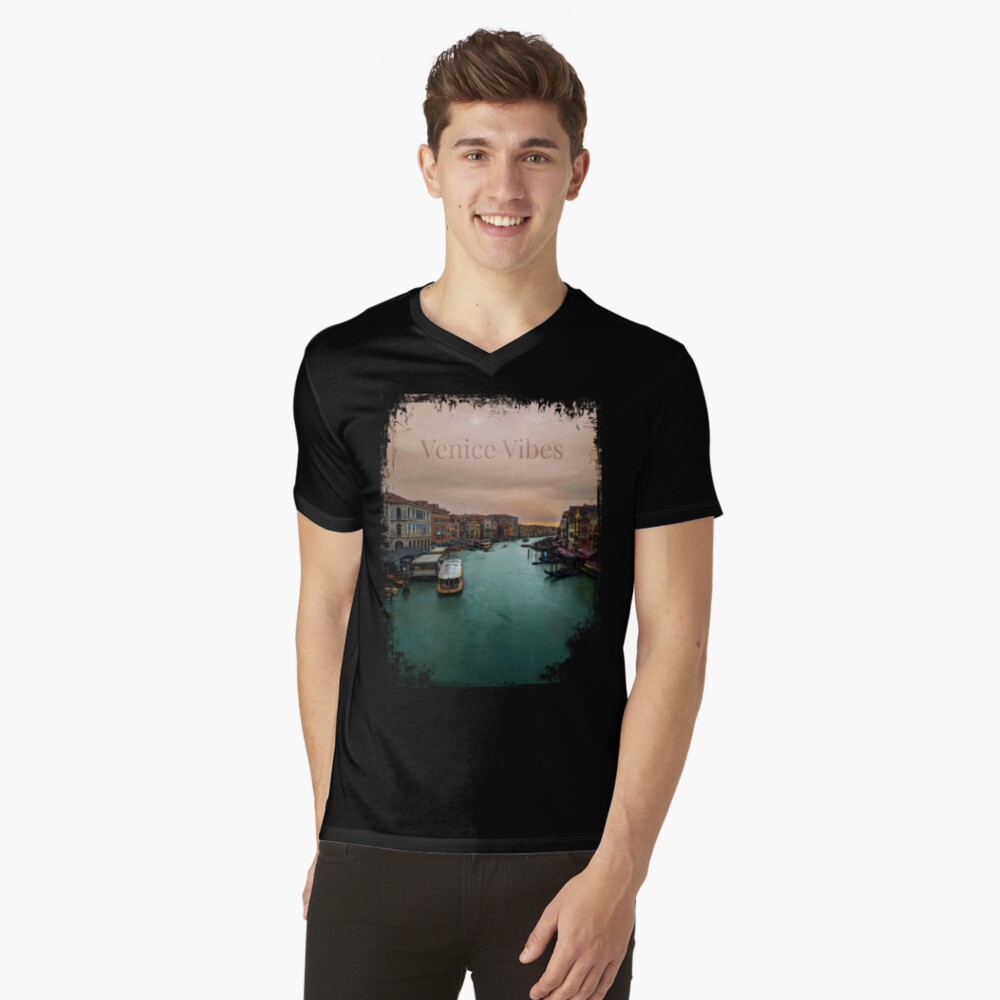 Item preview, V-Neck T-Shirt designed and sold by picdab-com.