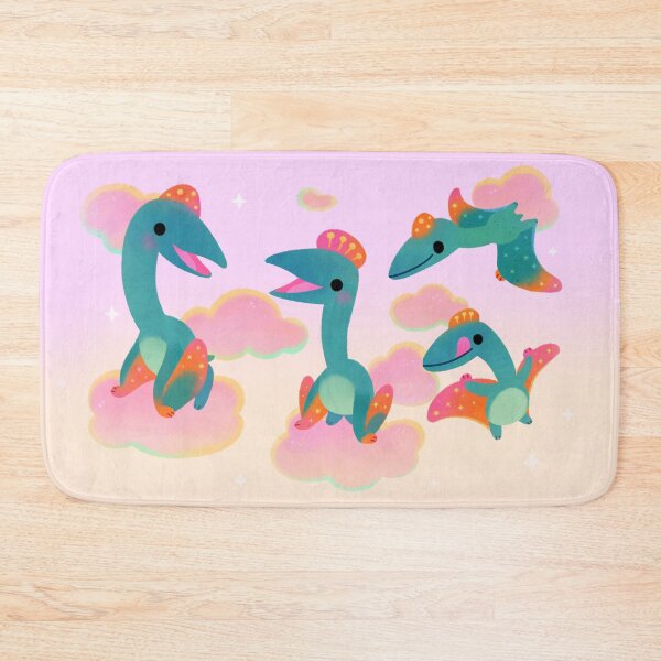 Item preview, Quetzalcoatlus in the pink sky designed and sold by pikaole.