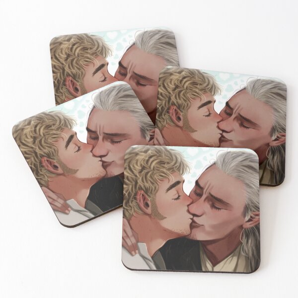 Item preview, OFMD Gentlebeard Kiss with Cloud Hearts designed and sold by orionlodubyal.