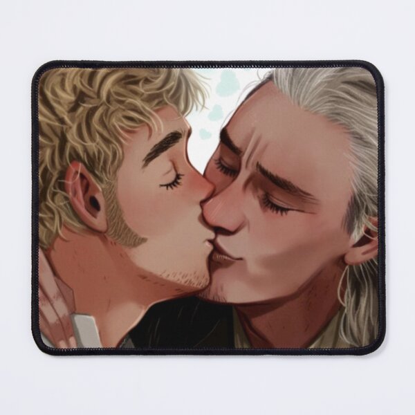 Item preview, OFMD Gentlebeard Kiss with Cloud Hearts designed and sold by orionlodubyal.