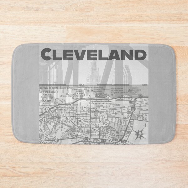 Item preview, Cleveland Ohio Urban Map designed and sold by TheThreeOFive.