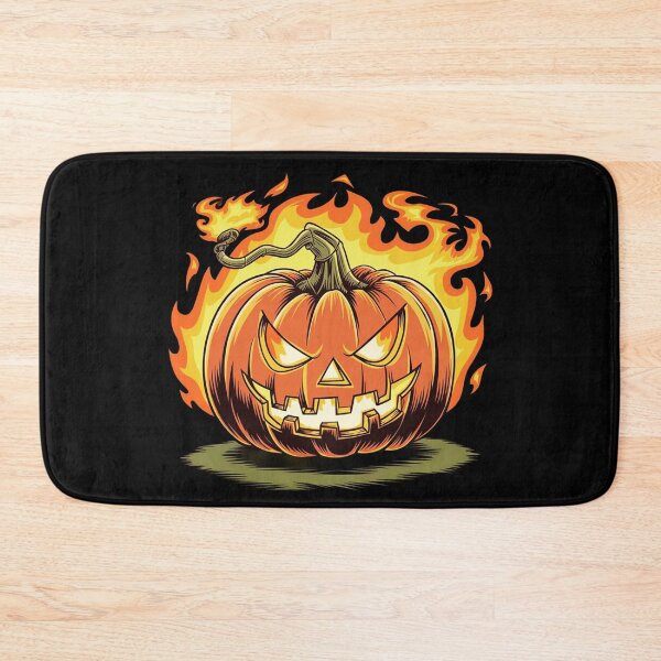 Item preview, Hellish Halloween Pumpkin designed and sold by Mirabilum.