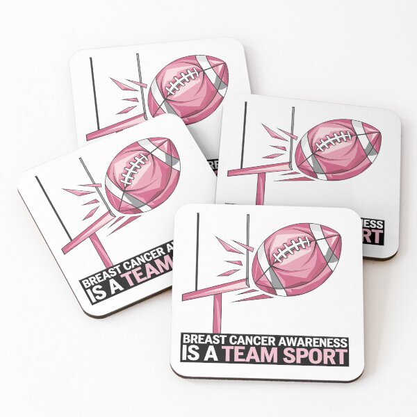 Item preview, Funny Breast Cancer Team Sport Pink Football designed and sold by Nature's Fancy.