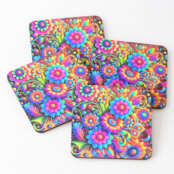 Item preview, Neon Petal Symphony designed and sold by WheelieGdArt.