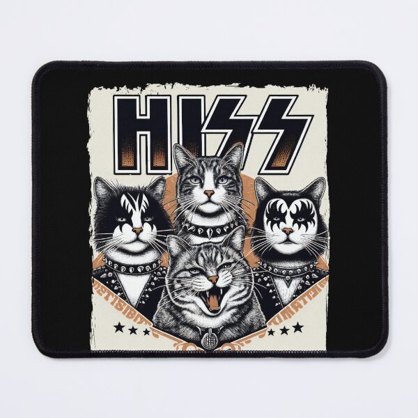 Item preview, Street Cats - Rock Band Feline Parody Vintage Style designed and sold by lojadpop.