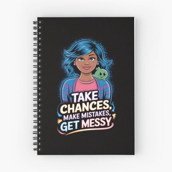 Item preview, Take Chances Make Mistakes Get Messy Beauty Teacher  designed and sold by DrawHandArt.