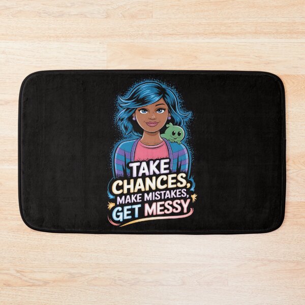 Item preview, Take Chances Make Mistakes Get Messy Beauty Teacher  designed and sold by DrawHandArt.
